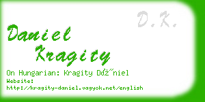 daniel kragity business card